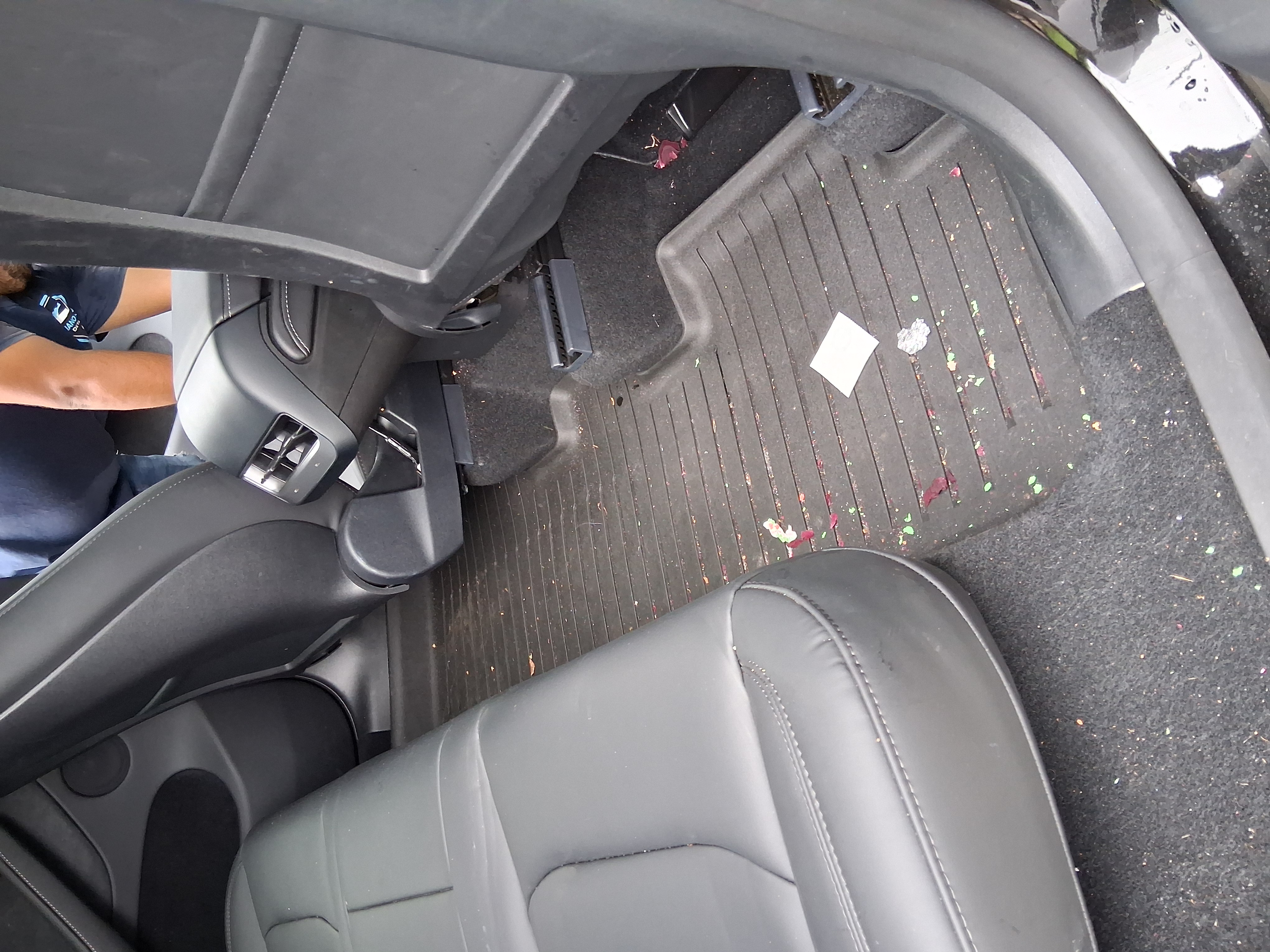 Tesla Interior Before